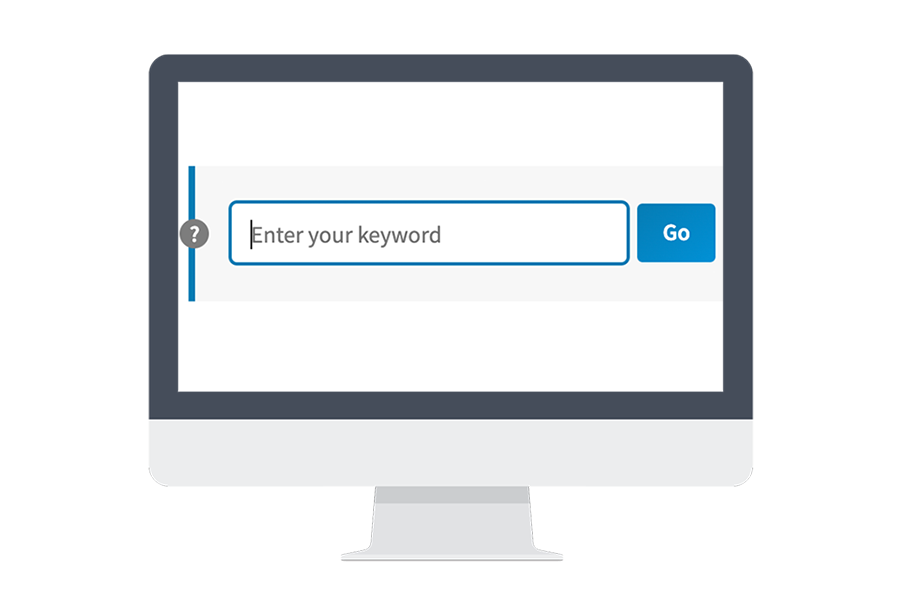 Storing search data